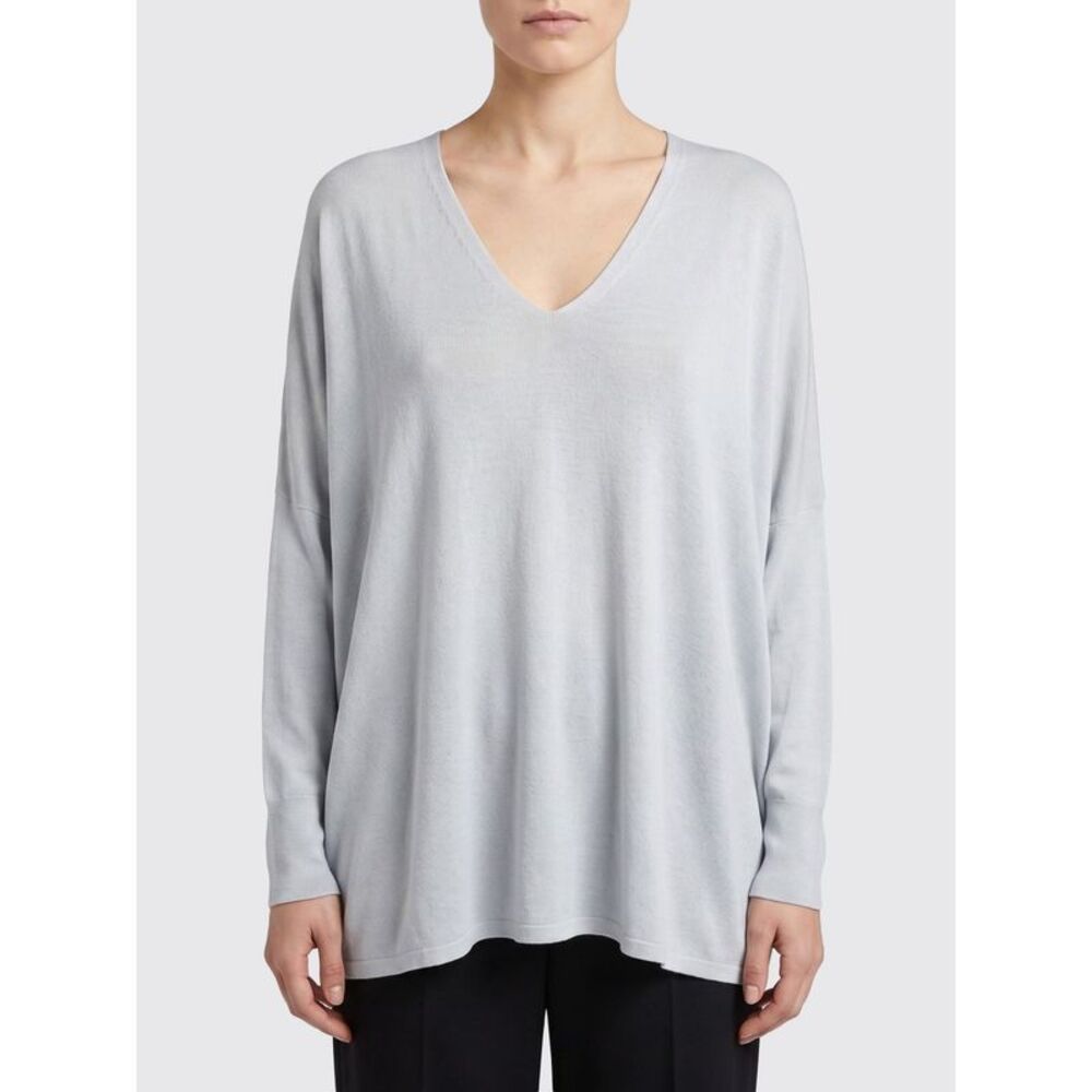 Avant Toi Women Silk V-Neck Sweater Avant Toi